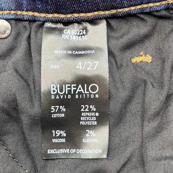 Buffalo David Britton Mollie High Rise Stretch Skinny Size 4/27 - Picture 10 of 16